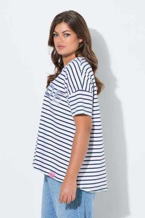 Produktbild Laurasøn Ringelsweatshirt, Oversize, 1/2 Arm (40, 42)