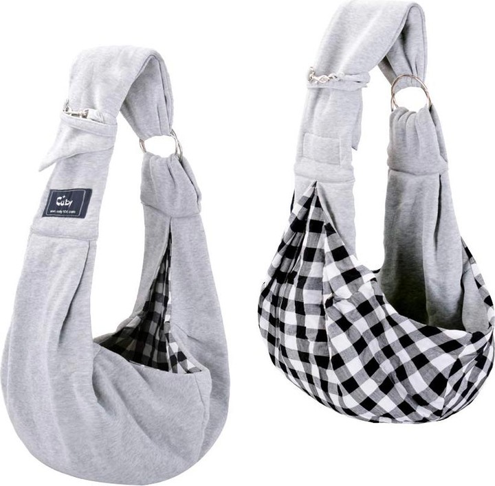 Produktbild Cuby Sling Pet Tragetuch Rucksack Grau