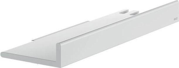 Keuco Tablette de douche COLLECTION REVA m raclette pour verre m crochet blanc (11.60 x 35 x 6.60 cm)