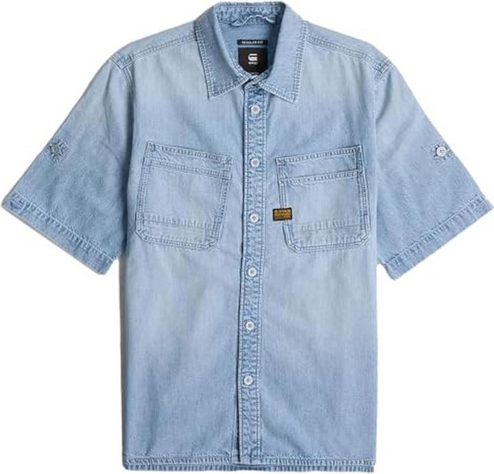 Immagine prodotto G-Star Camicia in denim con doppia tasca obliqua (S)
