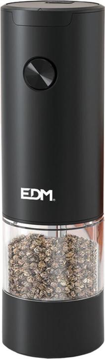 Produktbild EDM Elektromühle 07772 Schwarz Durchsichtig 70 ml Ø 5,5 x 17,6 cm
