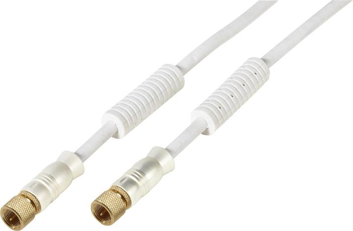 Actual product image Vivanco Receiver connection cable with filter (110 dB, Satellite cable)