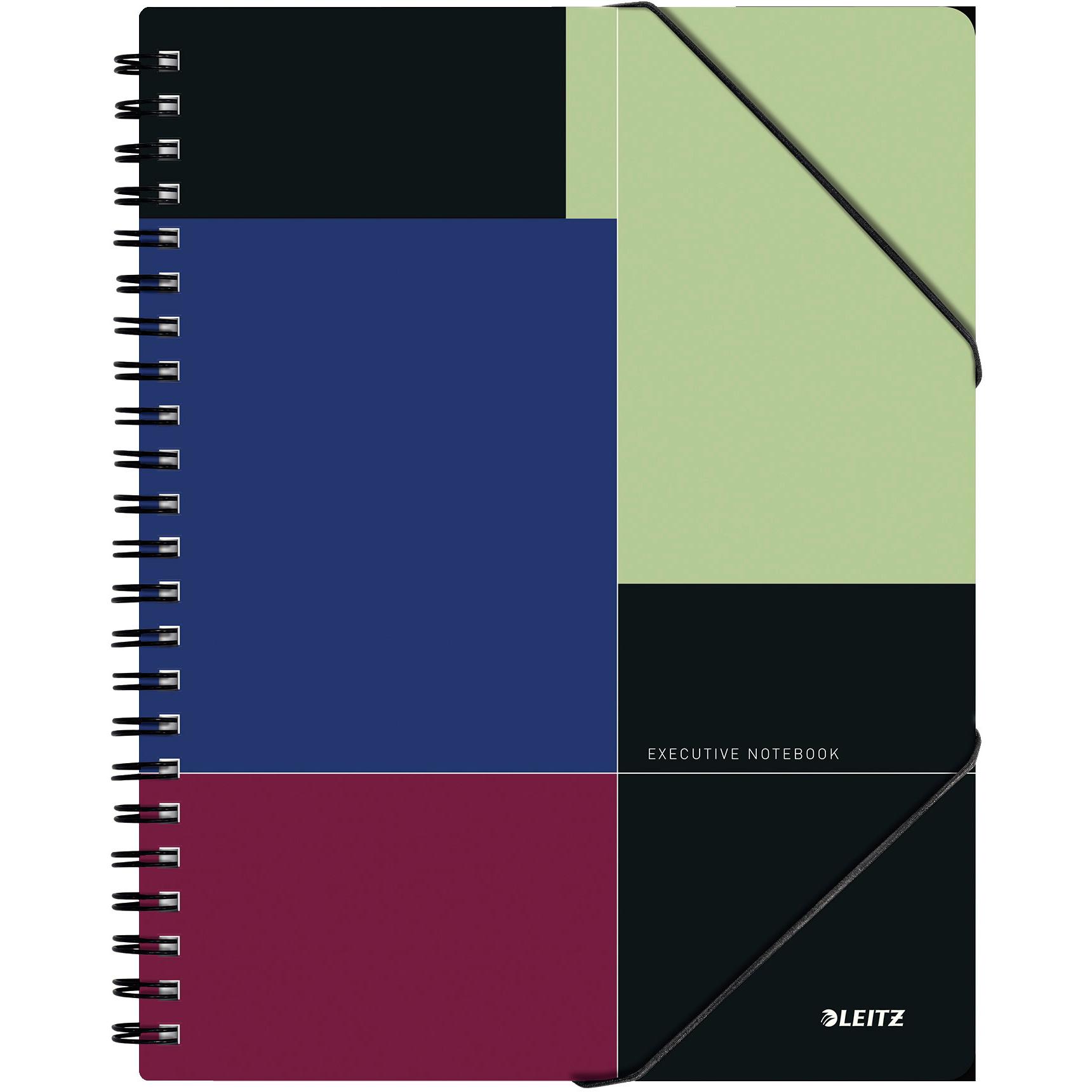 Leitz, Heft + Block, Executive - Collegeblock (A4, Kariert, Harter Einband)