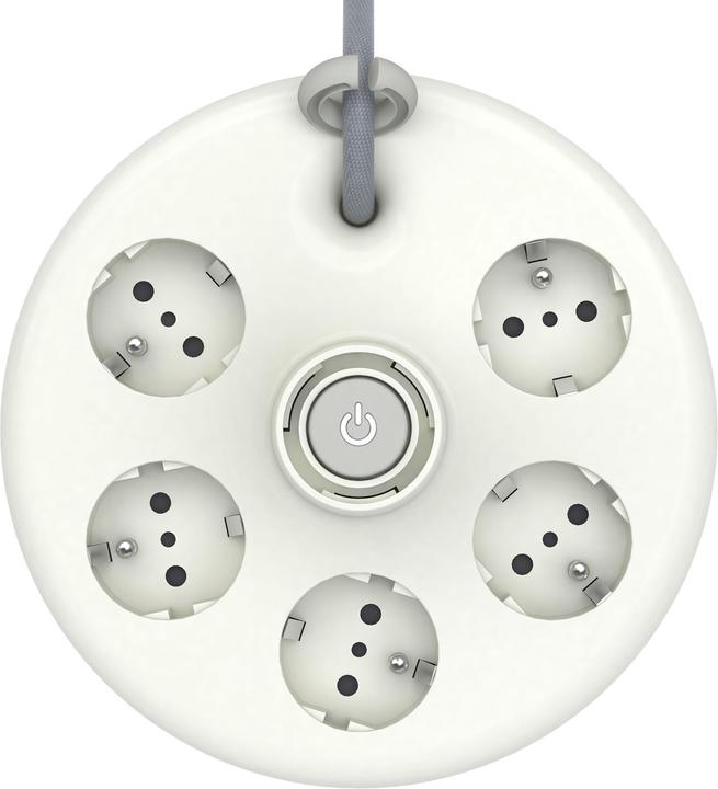 Actual product image Punkt. ES 01 Multiple socket outlet (5 x, 3 m)