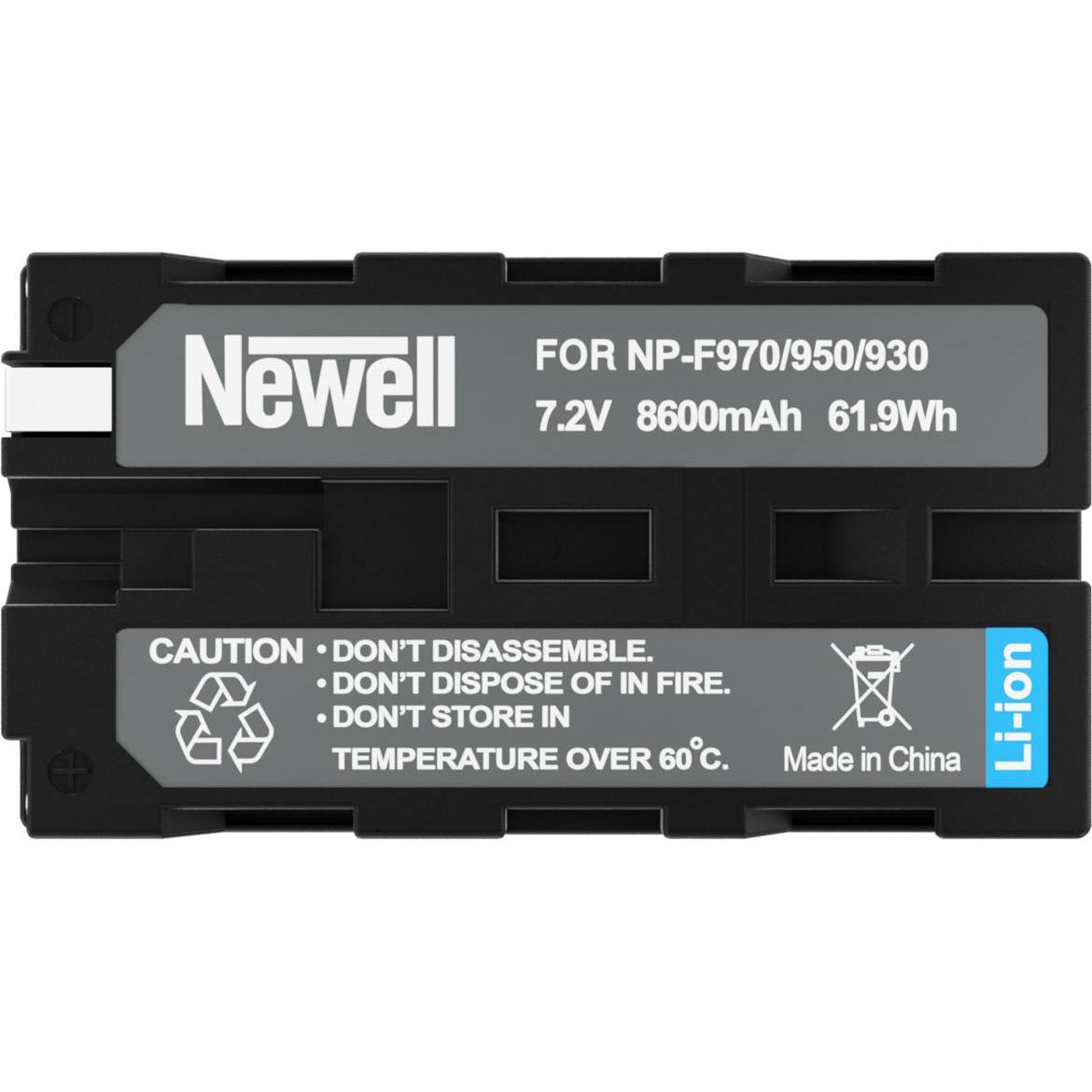 Thumbnail - Newell Akku NP-F970 (Akku), Kamera Stromversorgung, Schwarz