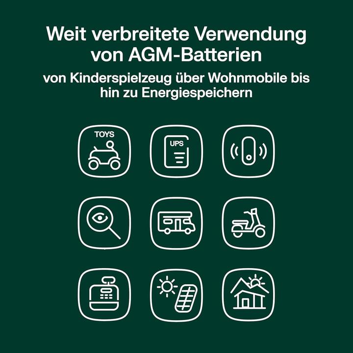 Actual product image GreenCell AGM30 (12 V, 100 Ah)