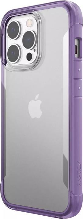 Actual product image Raptic iPhone 13 Pro - /X-Doria Terrain - Impact Case, mit violettem Rahmen (Apple iPhone 13 Pro)