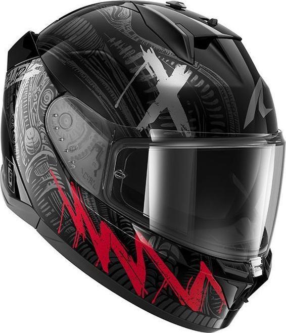 Actual product image Shark D-SKWAL 3 SHIEVER MAT Unisex Integralhelm