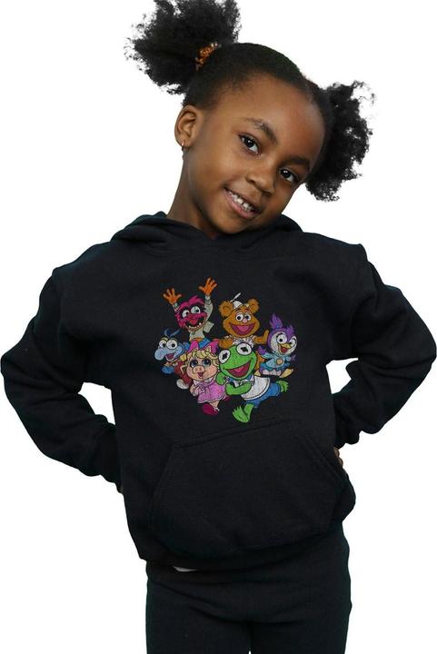 Produktbild Disney The Muppets Muppet Babies Colour Group Kapuzenpullover Mädchen (140, 146)