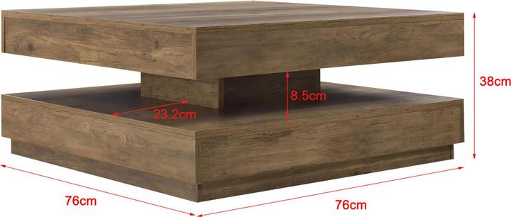 Actual product image En.Casa Laos (76 x 76 x 38 cm)