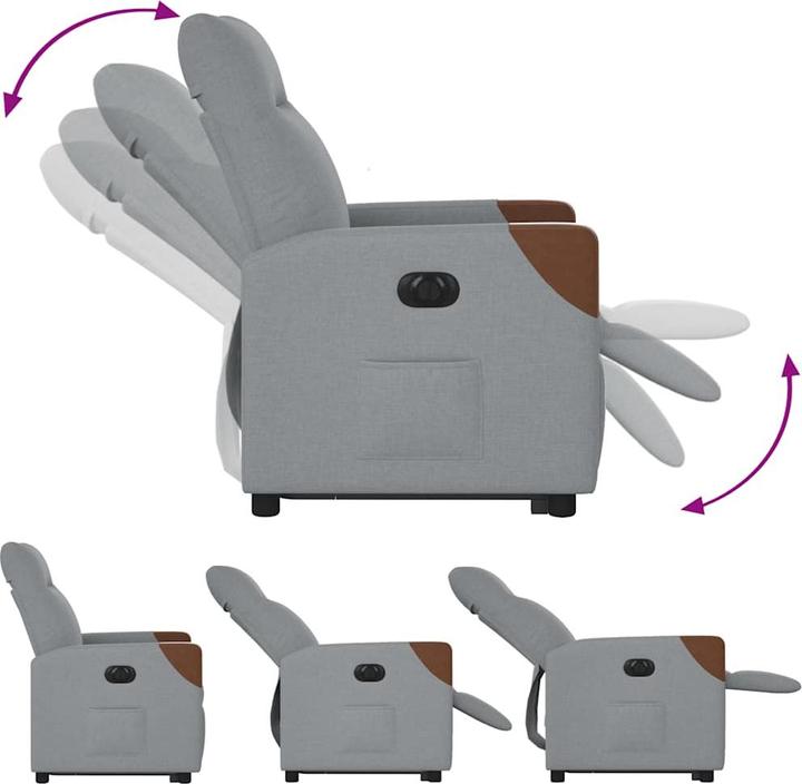 Actual product image vidaXL Relaxsessel mit Aufstehhilfe