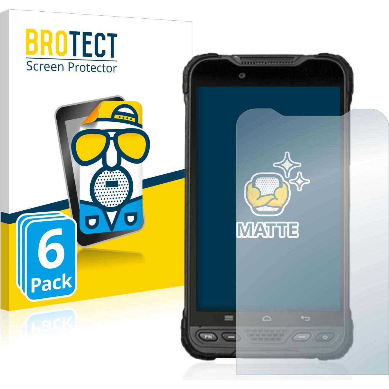 BROTECT Entspiegelungs-Schutzfolie Displayschutz Matt (6 Stück, UT12P), Tablet Schutzfolie