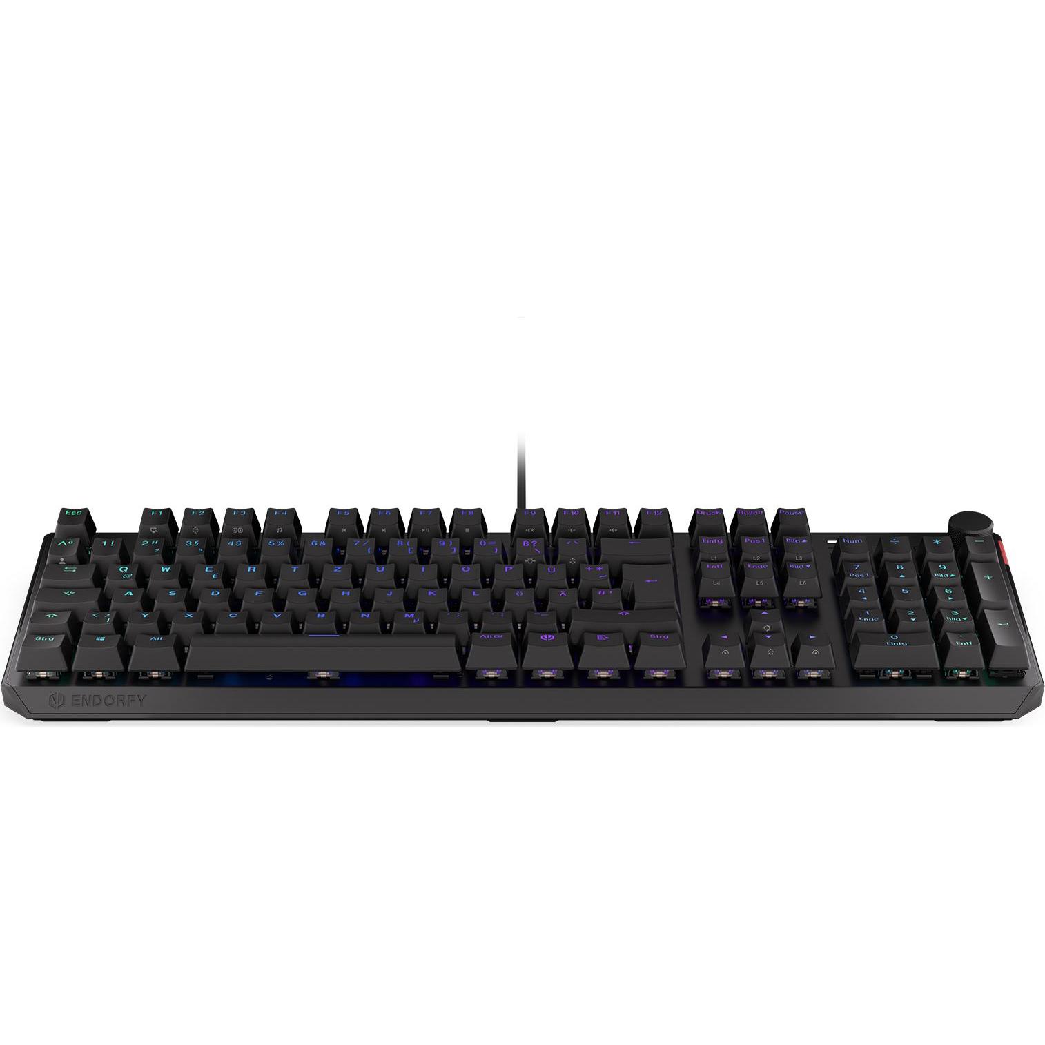 Thumbnail - Endorfy Keyboard Thock (DE, Kabelgebunden), Tastatur, Schwarz