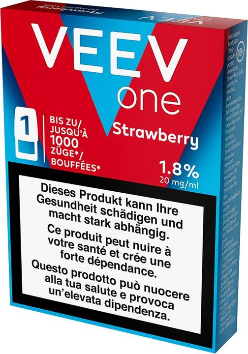Immagine prodotto VEEV One Strawberry Pod 20mg (Fragola)
