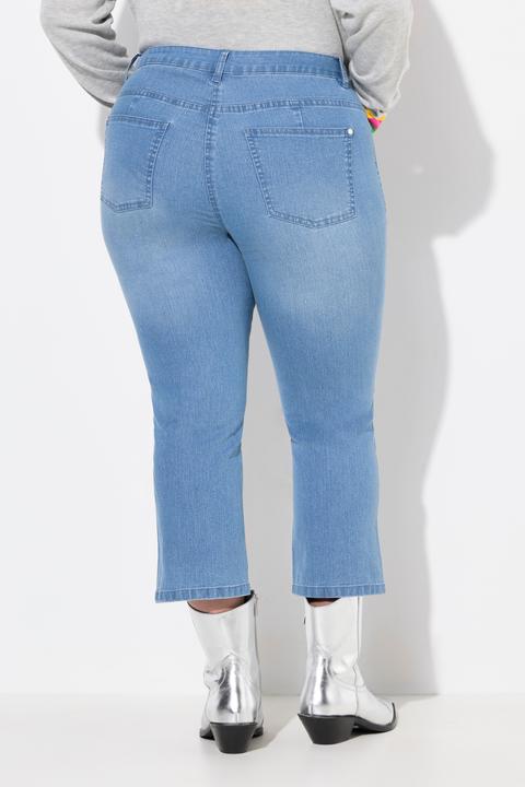 Actual product image Angel of Style 7/8-Jeans, Straight Fit, destroyed, Badges (44)