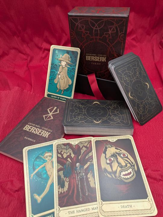 Actual product image Panini Berserk Max 21 - Tarot-Edition (German, Alice Mastroleo, Kentaro Miura, Kouji Mori, Studio Gaga, 2025)