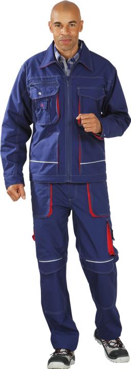 Produktbild Planam Bundjacke marine/rot 60 62 (62)