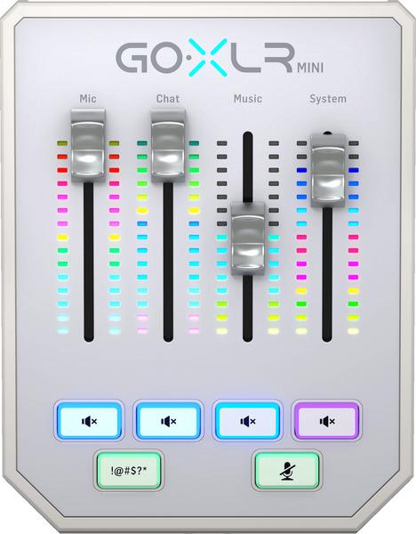 Actual product image TC Helicon GO XLR Mini-WH Mikser / Sampler for streaming (USB)