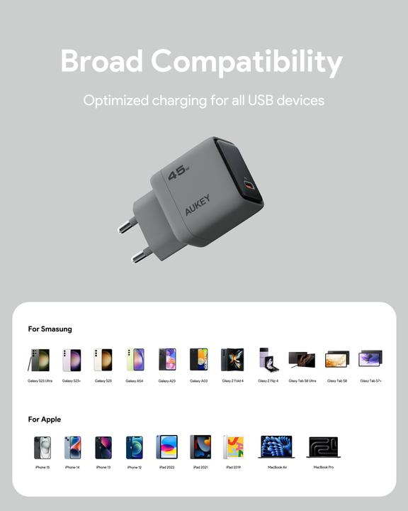 Actual product image Aukey Comet Mix (45 W)
