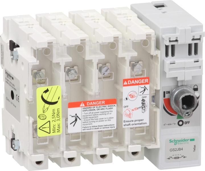 Produktbild Schneider Electric Sicherungsschalter 4-polig 100A A4