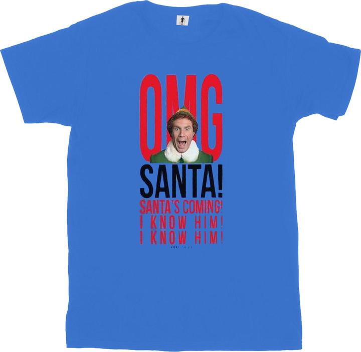 Produktbild Elf OMG Santa I Know Him TShirt (5XL)