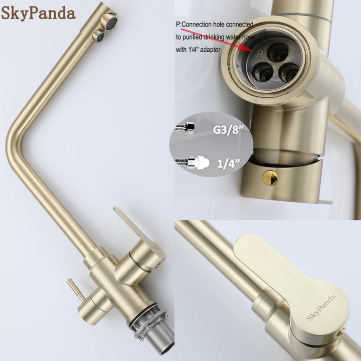 Actual product image SkyPanda 3-Wege Küchenarmatur