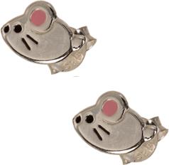 Out of the blue Oorbellen 925 Sterling zilver, muis (925 Sterling zilver)