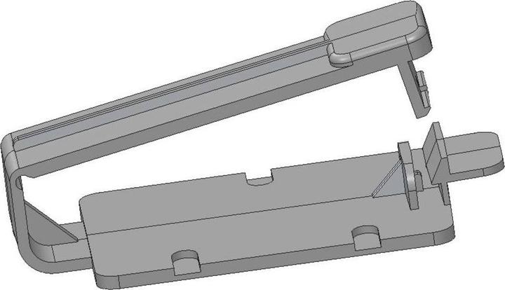 N&L Elektrotechnik N & L cable holder fixing clip self-adhesive 555ST halogen-free, UV-stabilised