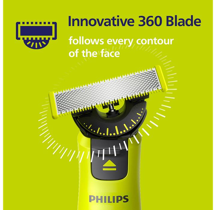 Actual product image Philips OneBlade Klinge 360 (4x)