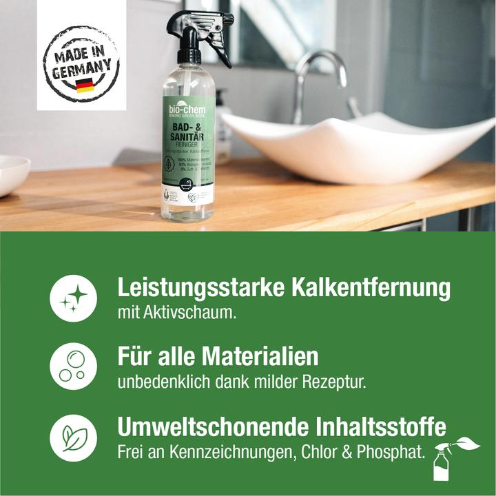 Actual product image Bio-chem Bathroom and Sanitary Cleaner Refill 1 l