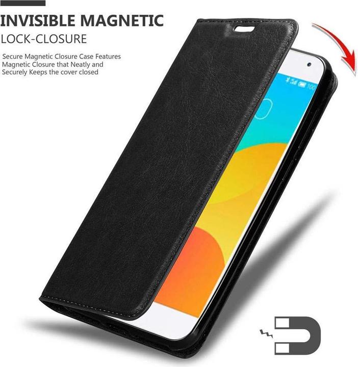 Productafbeelding Cadorabo Boek Onzichtbare Magneethoes (Meizu MX4)