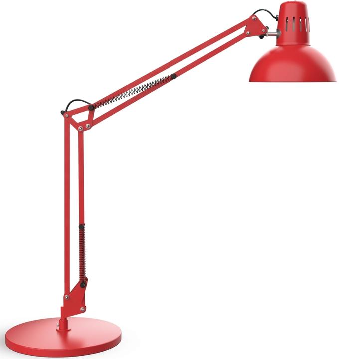 Image du produit Maul Lampe de table MAULstudy, avec pied ampoule E27 exclue - rouge (E27)