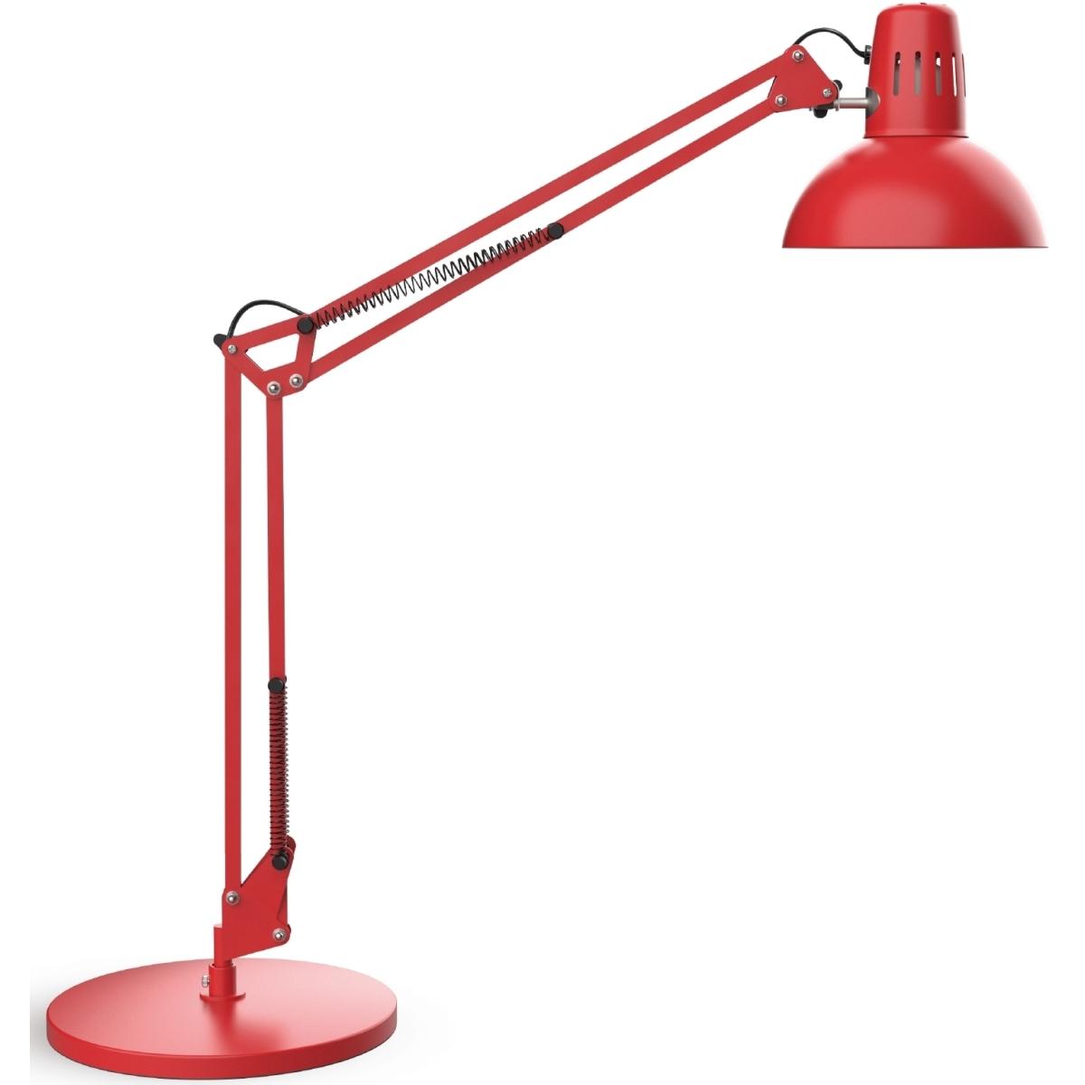 Maul, Tischlampe, Tischleuchte MAULstudy, mit Standfuss exkl.Leuchtmittel E27 - rot (E27)