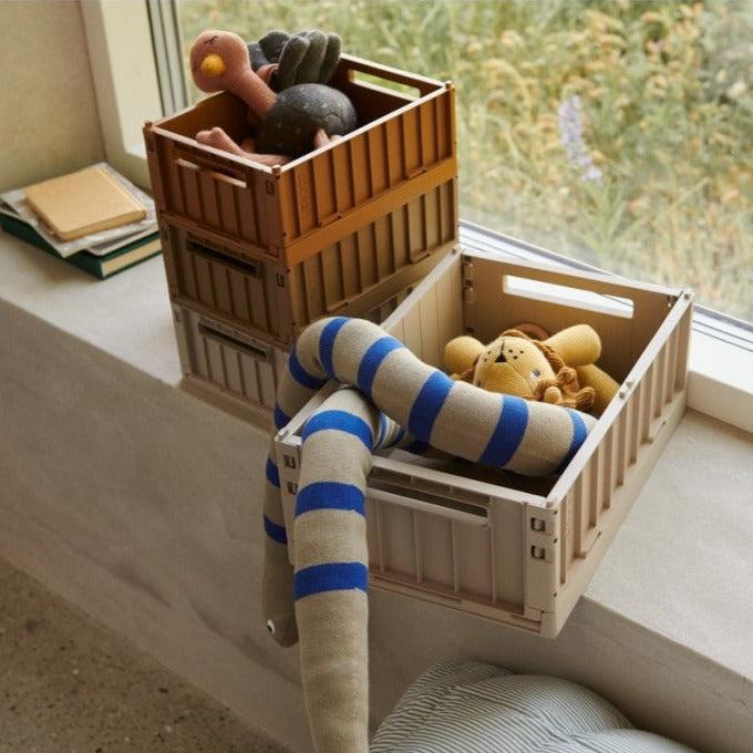 Produktbild Liewood Faltbare Aufbewahrungsboxen Weston Mini er Set Oat (18 cm, 5 l, 2x)