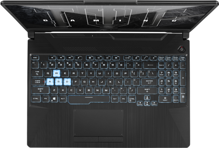 Actual product image ASUS TUF Gaming F15 (15.60", Intel Core i5-11400H, 8 GB, 512 GB, DE)