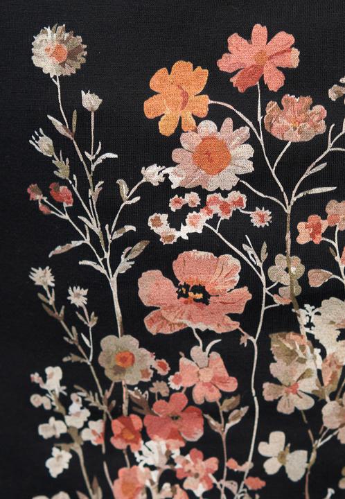 Produktbild Merchcode Ladies 77 Botanical Black Everyday Hoodie - 187593 (S)