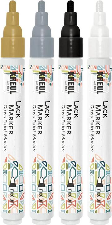 Produktbild Kreul Lack Marker medium (4x)