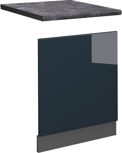 Anthrazit, Dunkelblau hochglanz