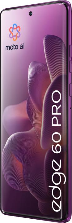 Produktbild Motorola Edge 60 Pro (512 GB, Pantone Sparkling Grape, 6.67", Dual SIM, 5G)