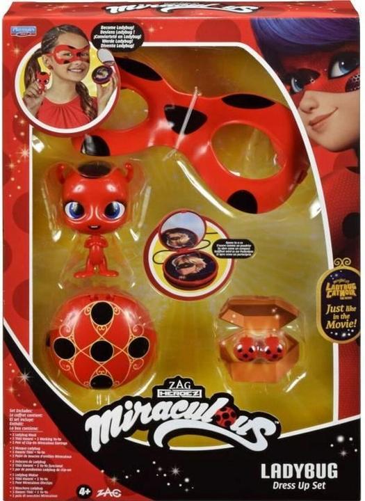 Bandai MIRACULOUS VerwandlungssetLadybug New (Taille unique)