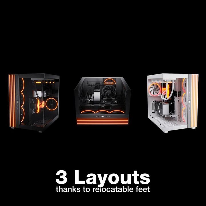 Immagine prodotto be quiet! BASE LEGGERA 900 FX Nero (XL-ATX, ATX, mATX, Mini-ITX)