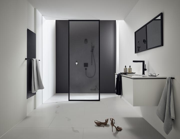 Image du produit hansgrohe Distributeur de lotion AddStoris (noir mat)