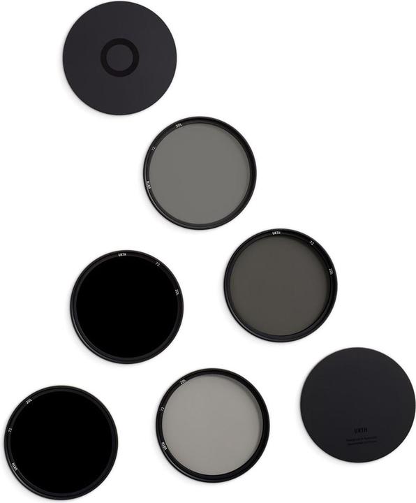 Produktbild Urth 72mm ND2, ND4, ND8, ND64, ND1000 Lens Filter Kit (Plus+) (72 mm, ND- / Graufilter, 72 mm)