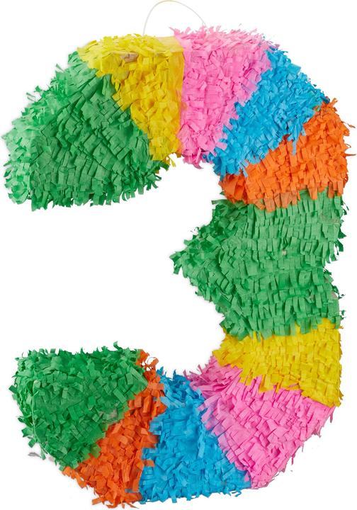 Actual product image Relaxdays Numbered Birthday Pinata (1 Piece)