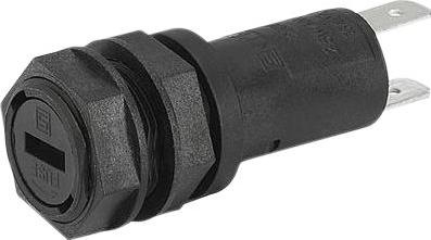 Immagine prodotto Schurter Portafusibili 5 x 20 mm 10MOhm 250V 10A Nero Termoplastico Montaggio a pannello IP40 (10 A)