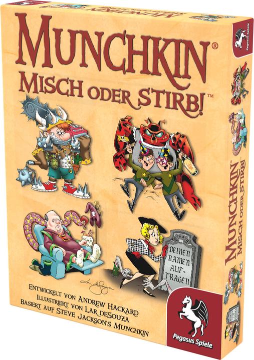 Produktbild Pegasus 17030G - Munchkin: Misch oder stirb!, Kartenspiel, 3-6 Spieler, ab 12 Jahren (DE-Ausgabe) (Deutsch, 3 - 6 Spieler)