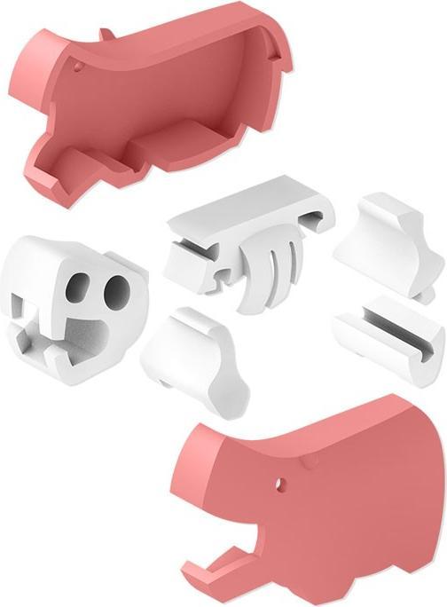 Actual product image Halftoys Animal World - Hippo version
