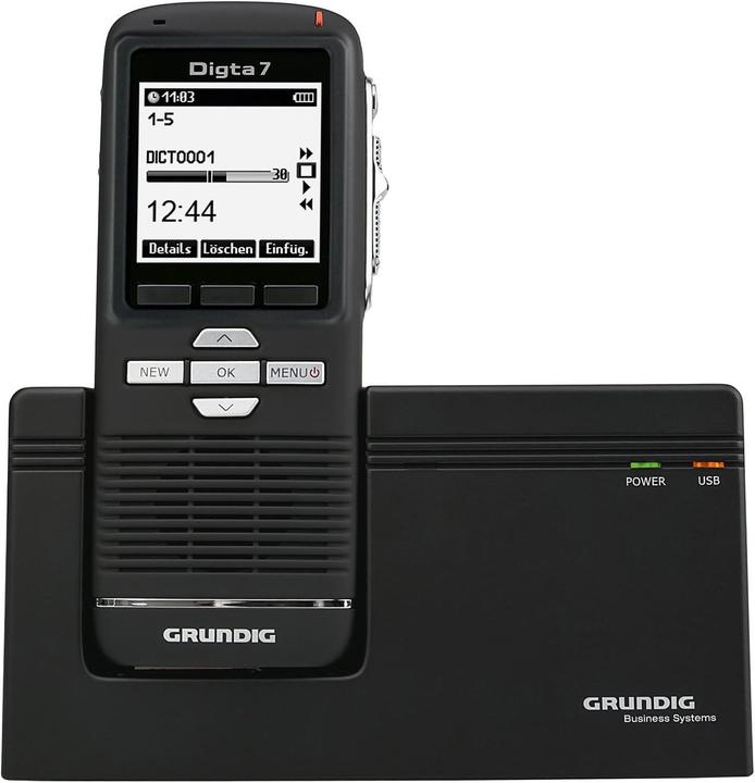 Grundig Digta 7 Premium Set mit DigtaSoft Pro - Type 703 (2 GB)