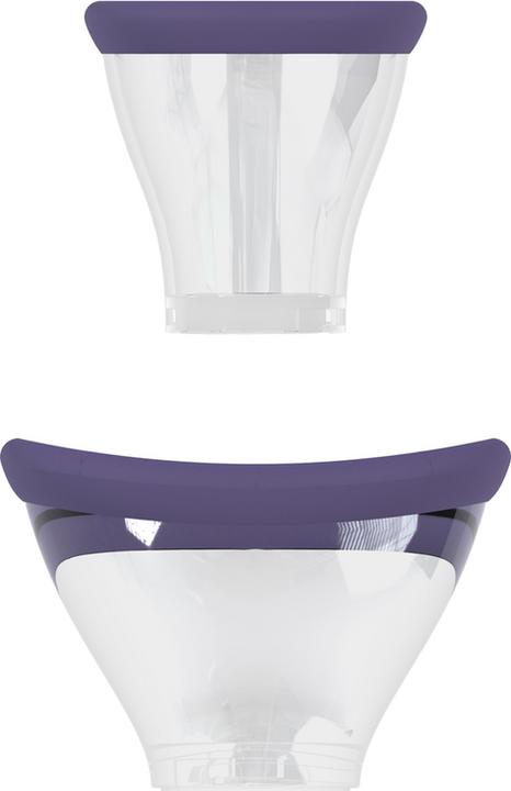 Actual product image Shots Exquisite - Rechargeable Vulva and Breast Pump - Purple