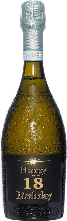 Dreams and Fantasy Geschenkidee Prosecco dark Happy Birthday 18 750 ml (1 x 75 cl)